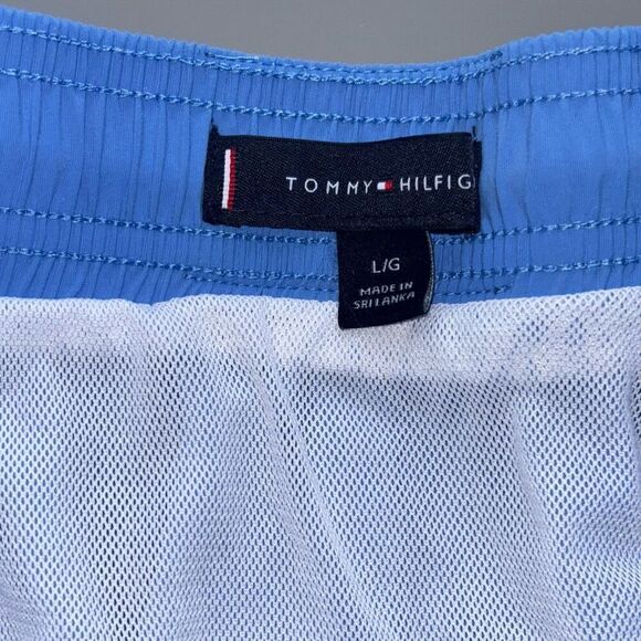 Tommy Hilfiger Drawstring Swim Shorts Blue large - Picture 6 of 12